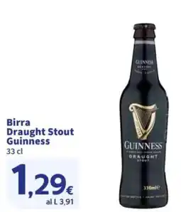 Sigma Birra Draught Stout Guinness offerta