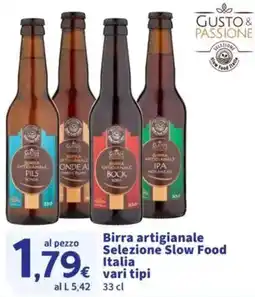 Sigma Birra artigianale Selezione Slow Food Italia offerta