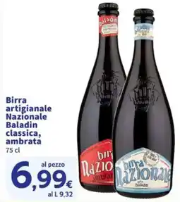 Sigma Birra artigianale Nazionale Baladin classica, ambrata offerta