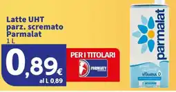 Sigma Latte UHT parz. scremato Parmalat offerta