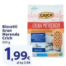 Sigma Biscotti Gran Merenda Crich offerta