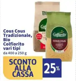 Sigma Cous Cous Tradizionale, Bio Colfiorito offerta