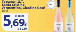 Sigma Toscana I.G.T. Santa Cristina Vermentino, Giardino Rosé offerta