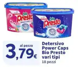 Sigma Detersivo Power Caps Bio Presto offerta
