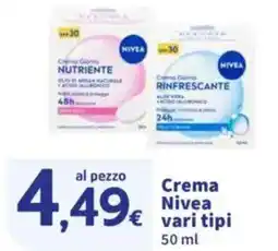 Sigma Crema Nivea offerta