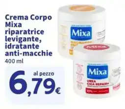 Sigma Crema Corpo Mixa riparatrice levigante, idratante anti-macchie offerta