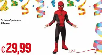 Famila Costume Spiderman 3 Classic offerta