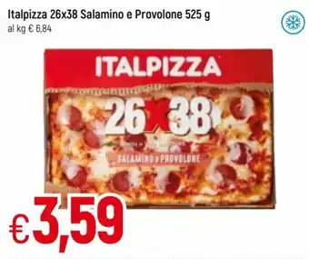 Famila Italpizza 26x38 Salamino e Provolone 525g offerta