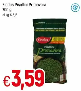 Famila Findus Pisellini Primavera 700g offerta