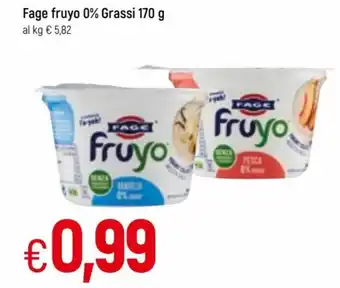 Famila Fage fruyo 0% Grassi 170g offerta