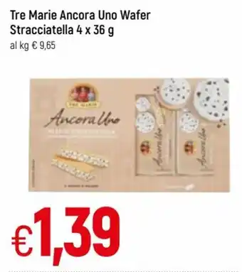 Famila Tre Marie Ancora Uno Wafer Stracciatella 4x36g offerta