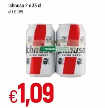 Famila Ichnusa 2x33cl offerta
