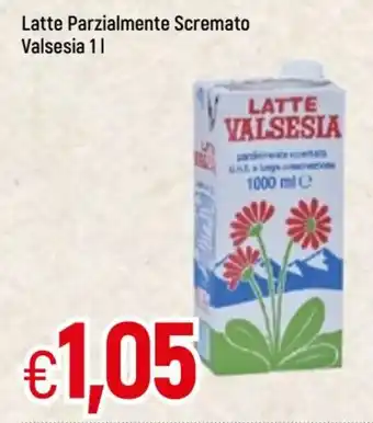 Famila Latte Parzialmente Scremato Valsesia 1l offerta