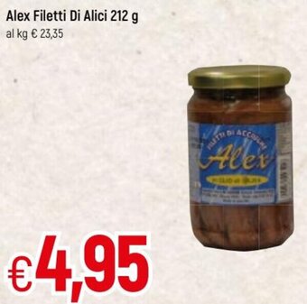 Famila Alex Filetti Di Alici 212g offerta