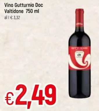 Famila Vino Gutturnio Doc Valtidone 750ml offerta