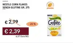 Prezzemolo e Vitale Nestle corn flakes senza glutine offerta
