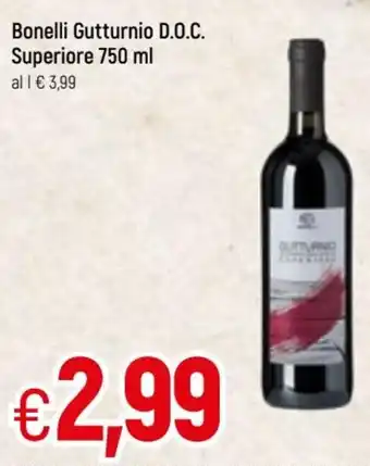 Bonelli Gutturnio D.O.C. Superiore 750ml