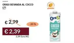 Prezzemolo e Vitale Orasi bevanda al cocco offerta