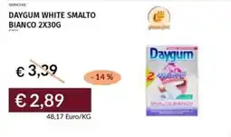 Prezzemolo e Vitale Daygum white smalto bianco offerta