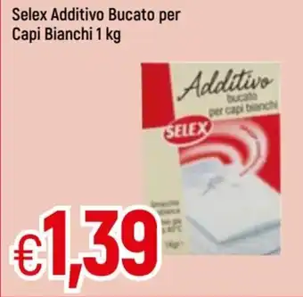 Famila Selex Additivo Bucato per Capi Bianchi 1Kg offerta