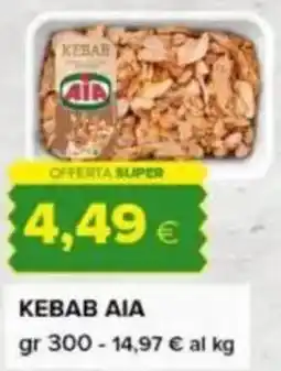 Tigre Kebab AIA offerta