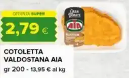 Tigre Cotoletta valdostana AIA offerta