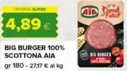 Tigre Big burger 100% scottona AIA offerta