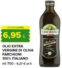 Tigre Olio extra vergine di oliva farchioni 100% italiano offerta