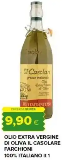 Tigre Olio extra vergine di oliva il casolare farchioni 100% italiano offerta
