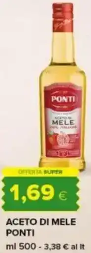 Tigre Aceto di mele PONTI offerta