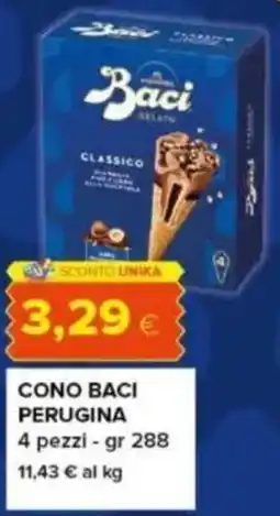 Tigre Cono baci perugina offerta