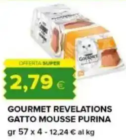 Tigre Gourmet revelations gatto mousse PURINA offerta