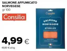 Tigre Salmone affumicato norvegese Consilia offerta