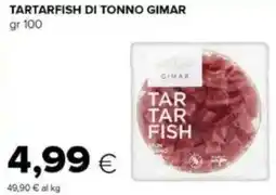 Tigre Tartarfish di tonno gimar offerta