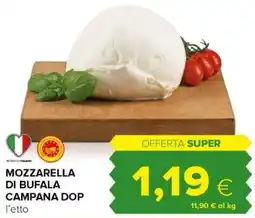 Tigre Mozzarella di bufala campana dop offerta