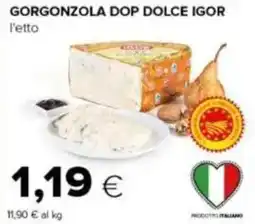Tigre Gorgonzola dop dolce igor offerta