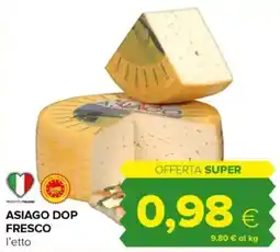 Tigre Asiago dop fresco offerta