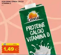 Tigre Soia drink céréal calcio vitamina d offerta