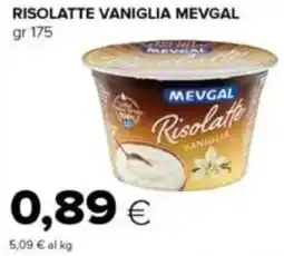 Tigre Risolatte vaniglia MEVGAL offerta