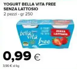 Tigre Yogurt bella vita free senza lattosio offerta