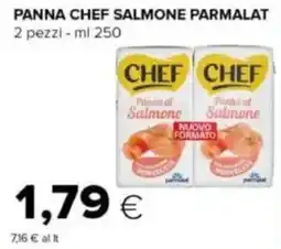 Tigre Panna chef salmone PARMALAT offerta
