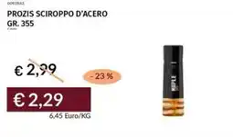Prezzemolo e Vitale Prozis sciroppo d'acero offerta