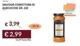 Prezzemolo e Vitale Dalfour confettura di albicocche offerta
