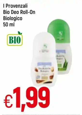 Famila I Provenzali Bio Deo Roll-On Biologico 50ml offerta