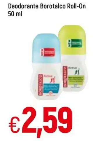 Famila Borotalco Roll-On Deodorante 50ml offerta