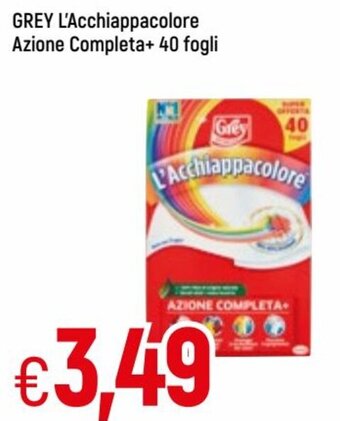 Famila Grey L'Acchiappacolore Azione Completa+ 40 fogli offerta