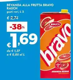 Bennet Bevanda alla frutta bravo Rauch offerta