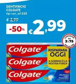 Bennet Dentifricio Colgate offerta