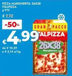 Bennet Pizza margherita 26x38 Italpizza offerta
