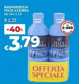 Bennet Bagnodoccia Felce Azzurra offerta